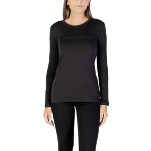 Giorgio Armani kvinnors långärmad främre stor signerad logotyp T-shirt, svart, S, svart, S Giorgio Armani kvinnors långärmad främre stor signerad logotyp T-shirt, svart, S, svart, S