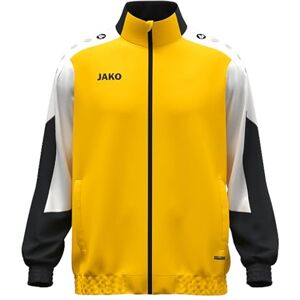 JAKO Unisex vävda jacka Dynamic, gul/vit/svart, XS JAKO Unisex vävda jacka Dynamic, gul/vit/svart, XS
