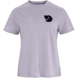 Fjällräven dam räv boxy-logotyp t-shirt, lavendel mist, S, Lavender Mist, S Fjällräven dam räv boxy-logotyp t-shirt, lavendel mist, S, Lavender Mist, S