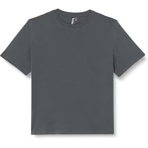 PIECES Dam Pcria Ss Solid Tee Noos Bc Qx T-shirt, Amber blå, 46/48/L PIECES Dam Pcria Ss Solid Tee Noos Bc Qx T-shirt, Amber blå, 46/48/L