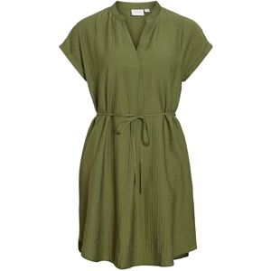 Vila Viclo S/S Short Dress – Noos, Kapulet oliv, 38 Vila Viclo S/S Short Dress – Noos, Kapulet oliv, 38