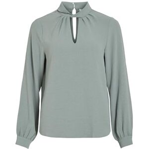 Vila VISURASHIL HIGH NECK L/S TOP/R/DFS, Chinois grön, 38 Vila VISURASHIL HIGH NECK L/S TOP/R/DFS, Chinois grön, 38