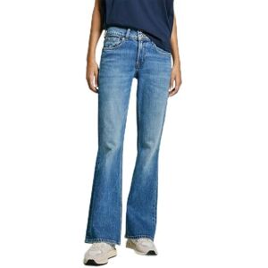 Pepe Jeans dam FLARE JEANS MW jeans, blå (denim IB5), 27W/30L, Blå (denim Ib5), 27W x 30L Pepe Jeans dam FLARE JEANS MW jeans, blå (denim IB5), 27W/30L, Blå (denim Ib5), 27W x 30L