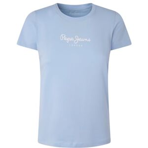Pepe Jeans dam New Virginia SS N t-shirt, blå (gul blå), S Pepe Jeans dam New Virginia SS N t-shirt, blå (gul blå), S