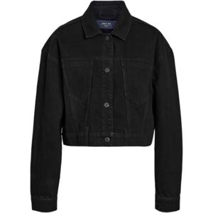 NOISY MAY dam Nmronja L/S Crop DNM jacka Vi514Bl Noos, svart denim, s, Svart denim, S NOISY MAY dam Nmronja L/S Crop DNM jacka Vi514Bl Noos, svart denim, s, Svart denim, S