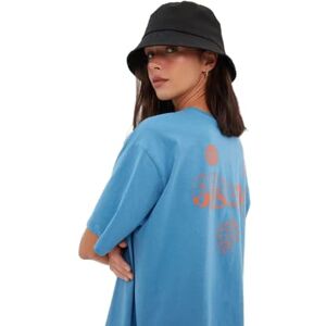 Trendyol Dam dam oversize standard rundhalsad stickad t-shirt, indigo, M, Indigo, M Trendyol Dam dam oversize standard rundhalsad stickad t-shirt, indigo, M, Indigo, M