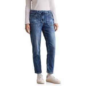Cecil Jeans i avslappnad passform, Mellanblå tvätt, 31W / 28L Cecil Jeans i avslappnad passform, Mellanblå tvätt, 31W / 28L