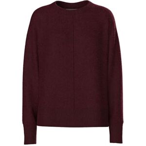 PIECES Pcmalou Ls O-Neck Cutline Knit Noos Bc, tawny port, XS PIECES Pcmalou Ls O-Neck Cutline Knit Noos Bc, tawny port, XS
