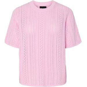 PIECES Pcnuka Ss O-hals stickad Noos Bc, roseate spoonbill, S PIECES Pcnuka Ss O-hals stickad Noos Bc, roseate spoonbill, S