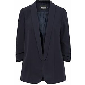 PIECES Pcboss 3/4 Blazer Noos T-tröja dam Mörkblå, M PIECES Pcboss 3/4 Blazer Noos T-tröja dam Mörkblå, M