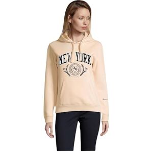 AMERICAN COLLEGE USA Huvtröja dam, Beige färg, S AMERICAN COLLEGE USA Huvtröja dam, Beige färg, S