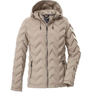 Killtec dam quiltad jacka/funktionell jacka i dunlook med huva KOW 23 WMN QLTD JCKT, ljus taupe, 38, 43305-000 Killtec dam quiltad jacka/funktionell jacka i dunlook med huva KOW 23 WMN QLTD JCKT, ljus taupe, 38, 43305-000