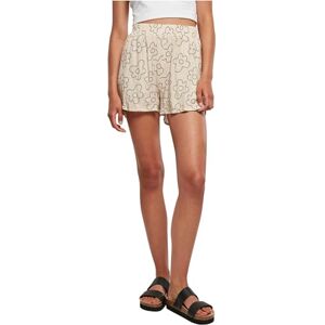 Urban Classics Damer AOP Viscose Resort Shorts dam, Softseagrassflower, 3XL EU Urban Classics Damer AOP Viscose Resort Shorts dam, Softseagrassflower, 3XL EU