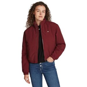 Tommy Jeans dam TJW ESSENTIAL VADDERAD JACKA DW0DW19688 Bomberjacka, lila (Deep Rouge), S, Lila (Deep Rouge), S Tommy Jeans dam TJW ESSENTIAL VADDERAD JACKA DW0DW19688 Bomberjacka, lila (Deep Rouge), S, Lila (Deep Rouge), S