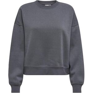 ONLY Onlbest L/S Crew Neck SWT Noos, Amber blå, L ONLY Onlbest L/S Crew Neck SWT Noos, Amber blå, L