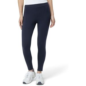 HUE Wide Waistband för kvinnor, Blackout Cotton leggings, blandade strumpor, marinblå, 2X HUE Wide Waistband för kvinnor, Blackout Cotton leggings, blandade strumpor, marinblå, 2X