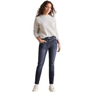 Cecil Jeans i slim fit, Mörkblå tvätt, 26W / 30L Cecil Jeans i slim fit, Mörkblå tvätt, 26W / 30L