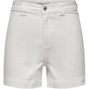 ONLY Onlparis Hw DNM shorts Mae, Vit denim, S ONLY Onlparis Hw DNM shorts Mae, Vit denim, S