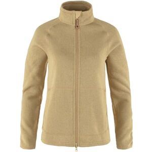 Fjällräven Fjallraven 83520-196 Övik Fleece Zip Sweater W Lång Tröja Dam Dune Beige Storlek M Fjällräven Fjallraven 83520-196 Övik Fleece Zip Sweater W Lång Tröja Dam Dune Beige Storlek M