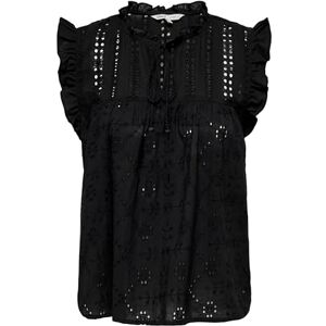 ONLY Female Top ONLREVA Top, svart, M ONLY Female Top ONLREVA Top, svart, M