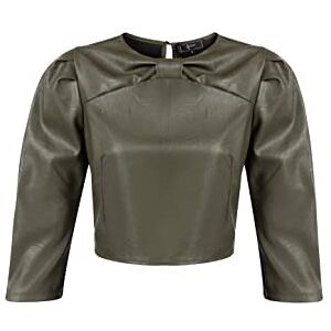 paino dam konstläder blus 19525718-PA01, oliv, L, oliv, L paino dam konstläder blus 19525718-PA01, oliv, L, oliv, L