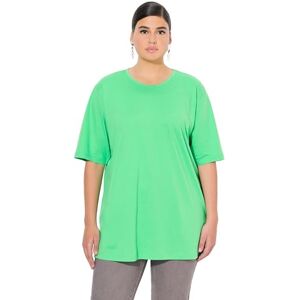 Ulla Popken dam-t-shirt, rund hals, avslappnad, halvärm, Mintgrön, 46-48 Ulla Popken dam-t-shirt, rund hals, avslappnad, halvärm, Mintgrön, 46-48