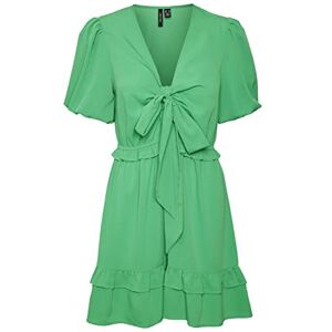 VERO MODA Kvinnors VMCARY Olivia 2/4 kort klänning WVN GA klänning, Ljusgrön, XS VERO MODA Kvinnors VMCARY Olivia 2/4 kort klänning WVN GA klänning, Ljusgrön, XS
