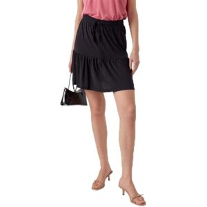 VERO MODA Dam VMFILLI NW kjol NOOS-kjol, svart, L, svart, L VERO MODA Dam VMFILLI NW kjol NOOS-kjol, svart, L, svart, L