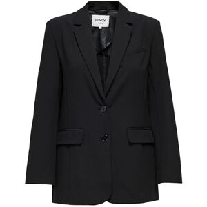 ONLY Onlsilva Life Ls Unline Blazer Cc TLR, svart, 38 ONLY Onlsilva Life Ls Unline Blazer Cc TLR, svart, 38