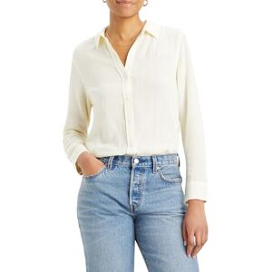 Levi's Damer New Classic Fit Bw skjorta skjorta med knäppning krage, Savannah Stripe Anis, XS Levi's Damer New Classic Fit Bw skjorta skjorta med knäppning krage, Savannah Stripe Anis, XS