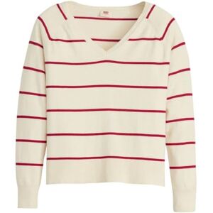 Levi's Petal V-ringad tröja Stephanie randig but, stephanie stripe but, XS Levi's Petal V-ringad tröja Stephanie randig but, stephanie stripe but, XS