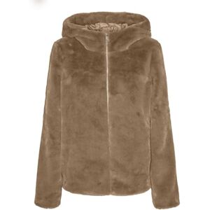 VERO MODA Bestseller A/S VMSONJAHOODIE Short Faux FUR Jacka BOOS Jacka, Tiger Eye, M, Tigers Eye, M VERO MODA Bestseller A/S VMSONJAHOODIE Short Faux FUR Jacka BOOS Jacka, Tiger Eye, M, Tigers Eye, M