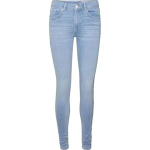 VERO MODA Female Slim Fit Jeans VMLUX MR Slim Jeans RI371 GA NOOS, Ljusblå denim, XL VERO MODA Female Slim Fit Jeans VMLUX MR Slim Jeans RI371 GA NOOS, Ljusblå denim, XL