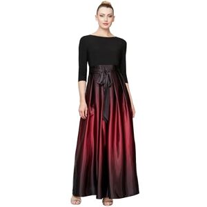 S.L. Fashions Women's Long Satin Mother of The Bride Dress with Pockets, Formal Party Gown (Petite and Regular Sizes), Fig Ombre, 12 S.L. Fashions Women's Long Satin Mother of The Bride Dress with Pockets, Formal Party Gown (Petite and Regular Sizes), Fig Ombre, 12