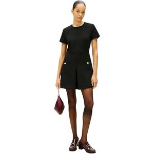 Tommy Hilfiger Punto MINI klänning WW0WW47970 utsvängd klänning, svart (svart), 42, svart (svart), 68 Tommy Hilfiger Punto MINI klänning WW0WW47970 utsvängd klänning, svart (svart), 42, svart (svart), 68