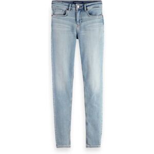 Scotch & Soda Dam Core Bohemisk Enna Mid Rise Skinny Blue Mind Jeans, Blå Mind 7632, 28W x 32L Scotch & Soda Dam Core Bohemisk Enna Mid Rise Skinny Blue Mind Jeans, Blå Mind 7632, 28W x 32L