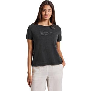 Street One dam washed-look T-shirt, Tvättad ut grå, 40 Street One dam washed-look T-shirt, Tvättad ut grå, 40
