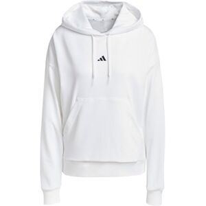 adidas Kobiety ESSENTIALS SMALL LOGO FRENCH TERRY HOODIE, white/black, S adidas Kobiety ESSENTIALS SMALL LOGO FRENCH TERRY HOODIE, white/black, S