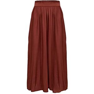 ONLY Onlvenedig Paperbag Long Skirt Wvn Noos Dam, Henna, XXS ONLY Onlvenedig Paperbag Long Skirt Wvn Noos Dam, Henna, XXS