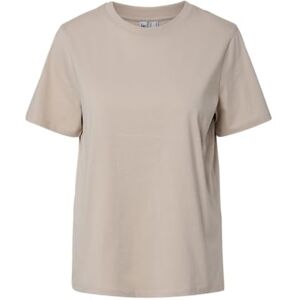 PIECES Dam Pcria Ss Solid Tee Noos Bc T-shirt, Silvergrå, XS PIECES Dam Pcria Ss Solid Tee Noos Bc T-shirt, Silvergrå, XS