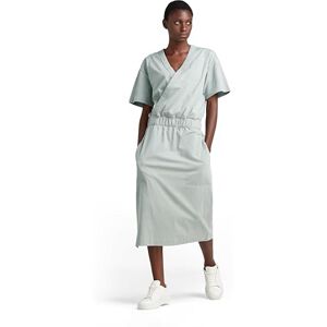 G-STAR RAW Bohdana Kleid-klänningar för kvinnor, Blå (isbergsgrön D21296-b771-c959), M G-STAR RAW Bohdana Kleid-klänningar för kvinnor, Blå (isbergsgrön D21296-b771-c959), M