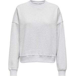 ONLY Onldaze L/S Crew Neck SWT Noos, Ljusgrå melange, XS ONLY Onldaze L/S Crew Neck SWT Noos, Ljusgrå melange, XS