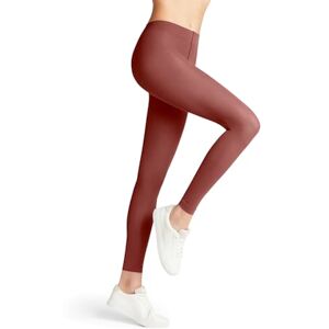 FALKE , Leggings Pure Matt 50 DEN W Le halvgenomskinliga enfärgade 1 styck, röd brick 8408, L, Röd brick 8408, L FALKE , Leggings Pure Matt 50 DEN W Le halvgenomskinliga enfärgade 1 styck, röd brick 8408, L, Röd brick 8408, L