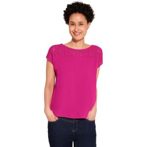 Street One T-shirt med virkad struktur, Magnolia rosa, 44 Street One T-shirt med virkad struktur, Magnolia rosa, 44