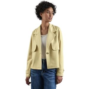 Street One dam kort trenchcoat, Mellow Yellow, 42 Street One dam kort trenchcoat, Mellow Yellow, 42
