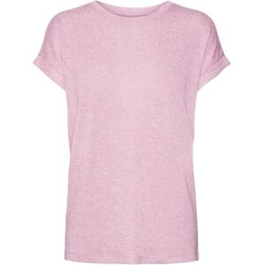 VERO MODA dam Vmbrianna Ss O-hals tröja Boo Rep, Fuchsia rosa/detalj: w. Björkmelerad, XS VERO MODA dam Vmbrianna Ss O-hals tröja Boo Rep, Fuchsia rosa/detalj: w. Björkmelerad, XS