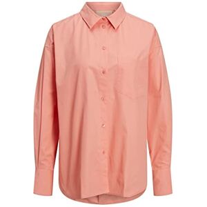 JJXX JACK & JONES Jxjamie Ls Relaxed Poplin Shirt Noos Blus dam, Koralldis, M JJXX JACK & JONES Jxjamie Ls Relaxed Poplin Shirt Noos Blus dam, Koralldis, M