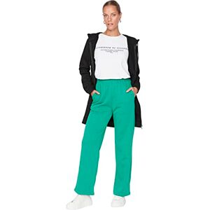 Trendyol Herren Basic Mittlerer Bund Sweathose Byxor, Green, M Damer, Grön, M Trendyol Herren Basic Mittlerer Bund Sweathose Byxor, Green, M Damer, Grön, M