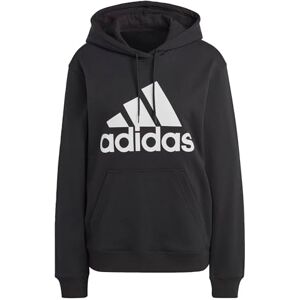 adidas Kvinnor Essentials Big Logo Regular French Terry Hoodie, Black/White, XS adidas Kvinnor Essentials Big Logo Regular French Terry Hoodie, Black/White, XS