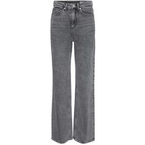 VERO MODA dam Vmmayra Mr Wide Ankle Cotton Pant Noos jeans, Medium grå denim, 31W / 34L VERO MODA dam Vmmayra Mr Wide Ankle Cotton Pant Noos jeans, Medium grå denim, 31W / 34L